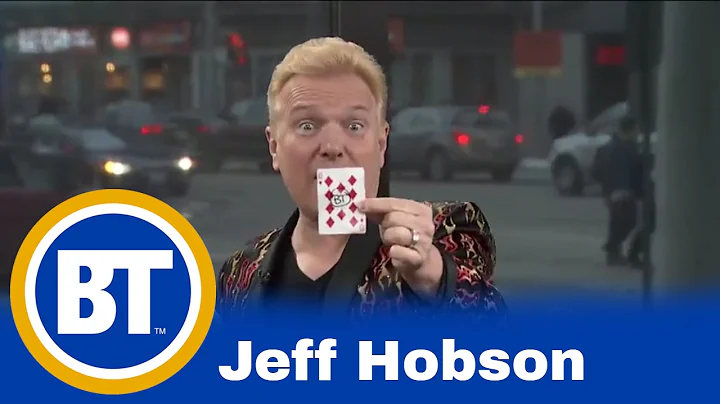 Popular illusionist Jeff Hobson showcases his tricks