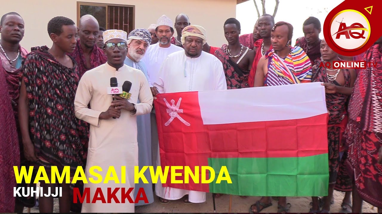 WAMASAI WALIOSILIMU WAAHIDIWA KWENDA KUHIJJI || WAMWAGIKWA MACHOZI KWA FURAHA WALIYONAYO