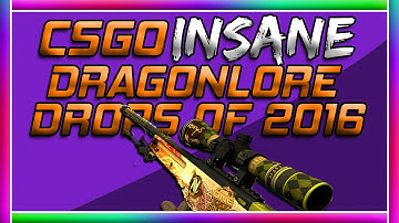 CS GO: INSANE DRAGON LORE DROPS! OPERATION WILDFIRE! | For 2016