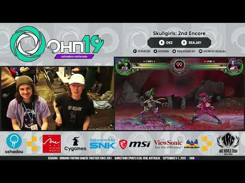 Skullgirls OCE 2025 - OHN 19 Top 6