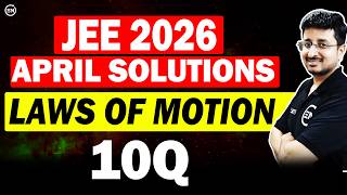 JEE Main 2026 April Attempt Solutions - Laws of Motion | Eduniti | Mohit Sir