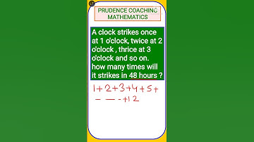 A clock strikes once at 1 o