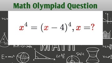 Math Olympiad Question | Tricky Algebraical Equation Solution...
