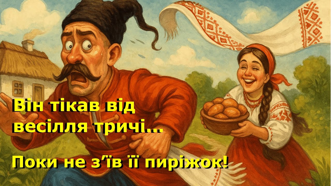 Козак що не боявся чортів, але від сватання тікав... Байка яка змусить і сміятись і замислитись...