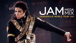 Michael Jackson - Jam (Dangerous Tour, 1993) Mega Mix