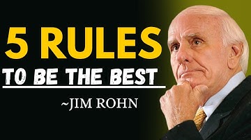 5 Rules to Be the Best at Anything | Jim Rohn Powerful Motivation