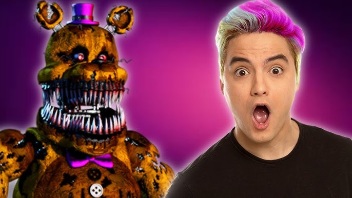 A HISTÓRIA DO HOMEM DE ROXO (Huestation) #fnaf #fivenightsatfreddy #mi