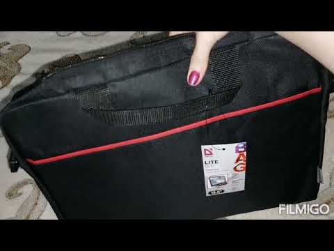 Распаковка Сумка DEFENDER для ноутбука 15.6". Заказ с Яндекс Маркета.