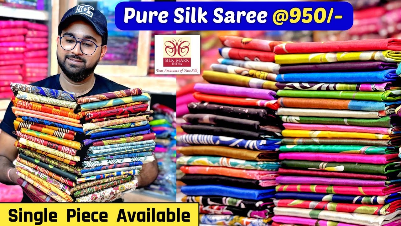 Pure Murshidabad Silk / Tussar Silk / Matka Silk / Resham Jamdani Work /Pure Chanderi & Muslin Saree