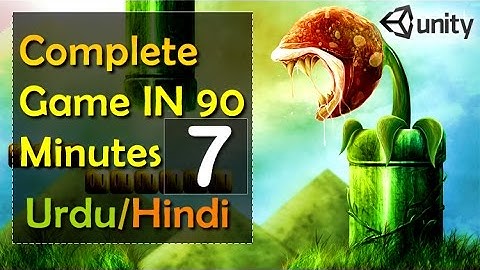 unity tutorial in urdu full game in 90 Min 7