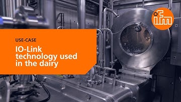 Using IO-Link advantages in the dairy [Use-Case]