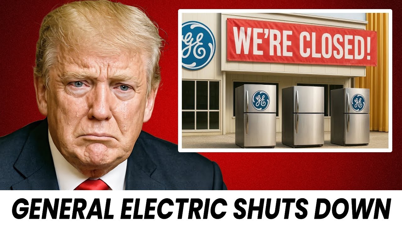 General Electric ЗАКРЫВАЕТ заводы в США — пошлины Трампа УНИЧТОЖАЮТ тысячи рабочих мест!