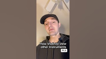 How Violinist view other Instruments pt. 5