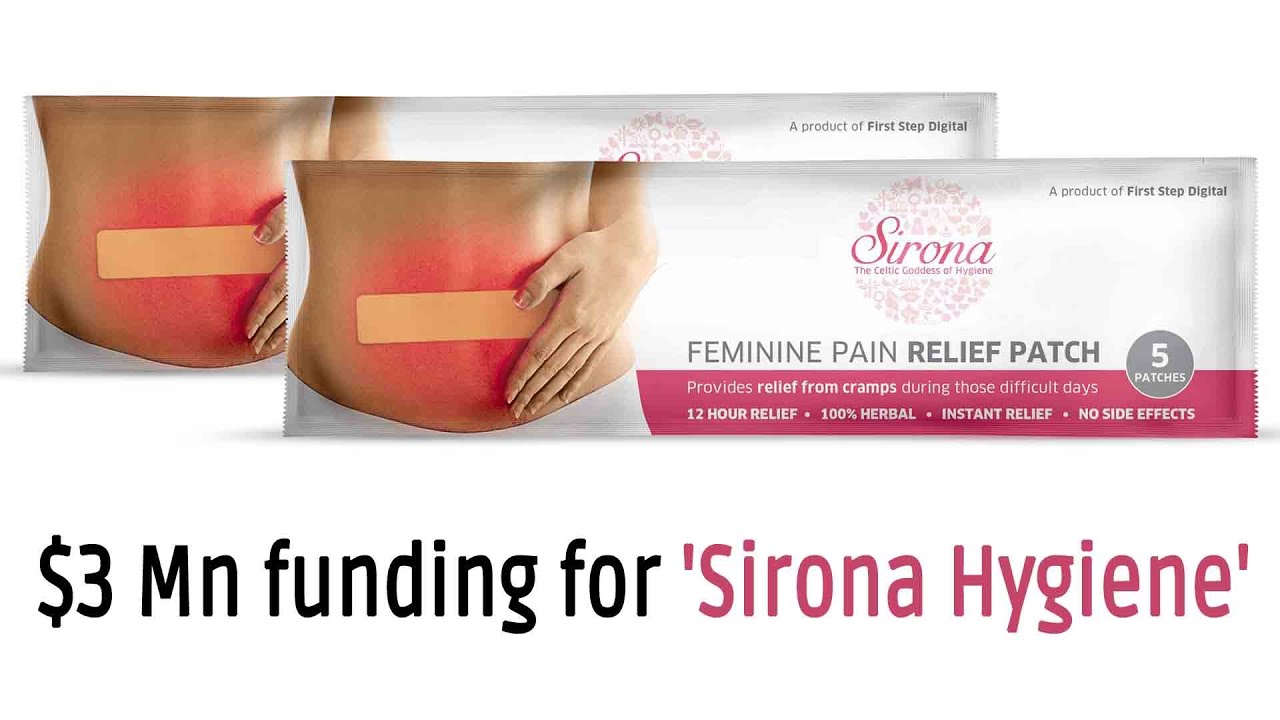 Feminine hygiene products brand 'Sirona Hygiene' has raised $3 Million in Series A funding