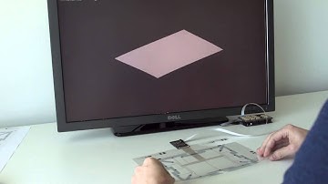 Teaser: FlexSense - A Transparent Self-Sensing Deformable Surface