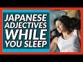 Learn Most Common Japanese Adjectives While You Sleep!