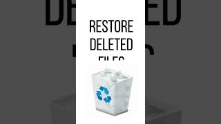 How to Restore Deleted Files from the Recycle Bin on Windows