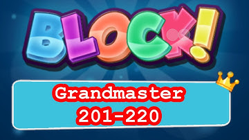 BLOCK! Grandmaster Level 201-220 (Basic) - Lösung Solution Walkthrough