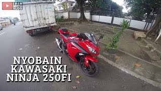 NYOBAIN KAWASAKI NINJA 250FI 2013 #ipinmotovlog