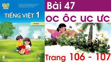 Tiếng việt lớp 1 kết nối tri thức bài 47