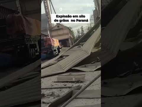 Explosão em silo da C.Vale em Palotina no Paraná