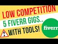 Best 5 Fiverr Low Competition Gigs, High Demand -  Earn $1000/ month [2021 fiverr]