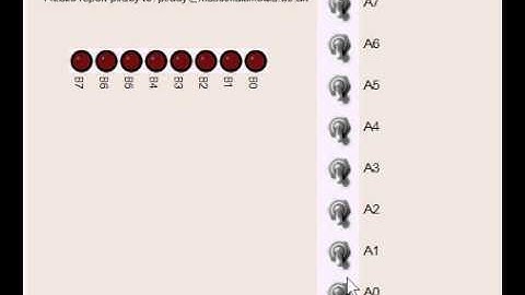 Flowcode of switch and LED