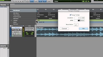 Using Elastic Audio (Sample-Based to Tick-Based audio)