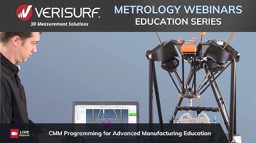 CMM Programing for Advanced Manufacturing Education Webinar Recording