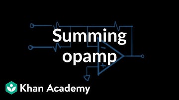 Summing op-amp circuit