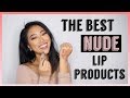 MY TOP FAV NUDE LIP COLORS FOR TAN / OLIVE SKIN | DRUGSTORE & HIGH END