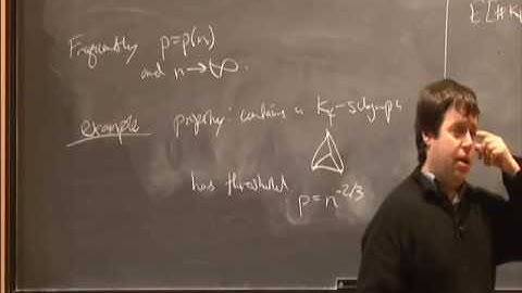 Topology of Random Simplicial Complexes - Matthew Kahle