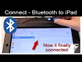 Bluetooth not Working on Apple iPad, iPhone, iPod - Won't Connect