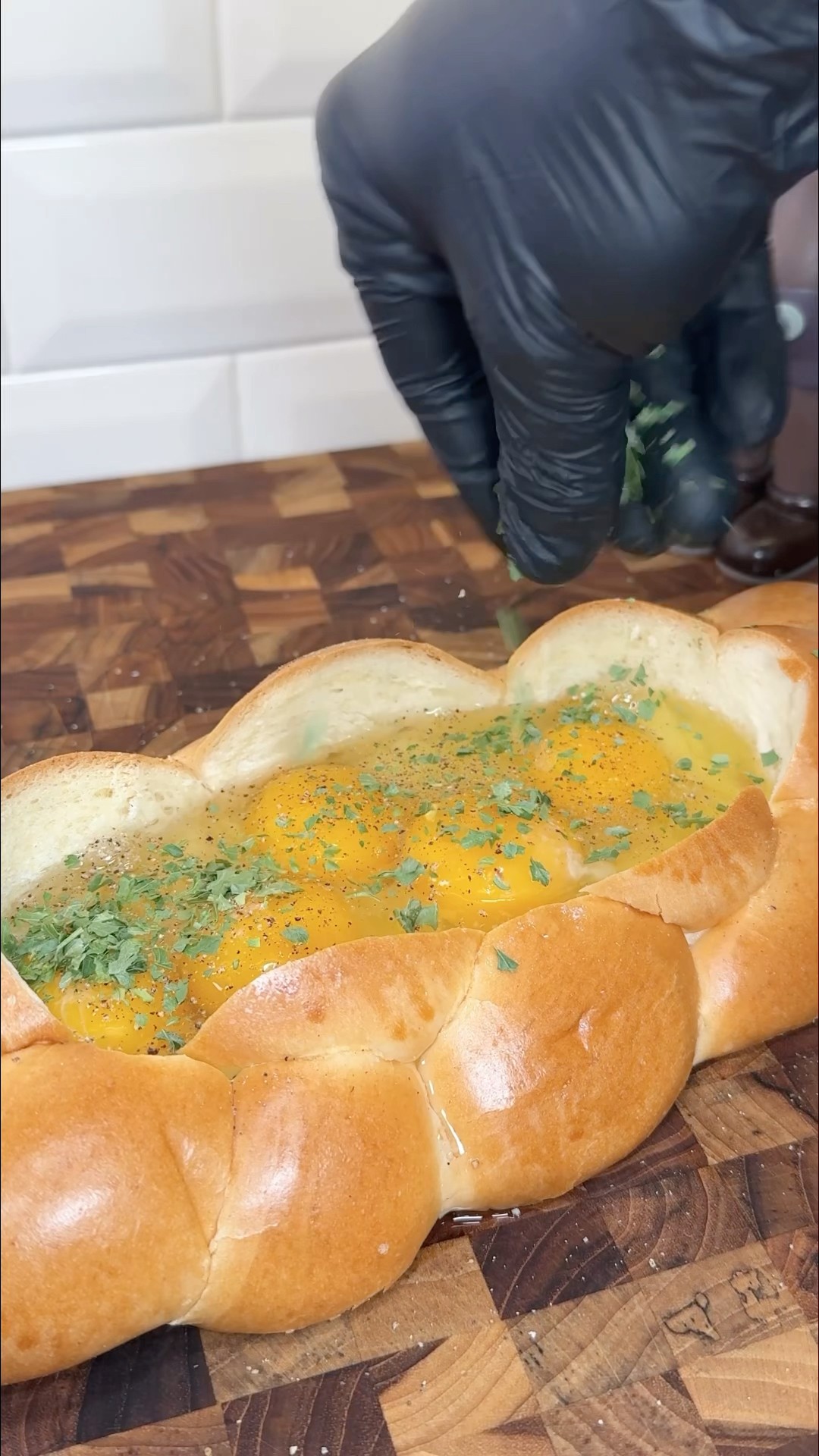 Ham and Cheese Egg Boat #shorts