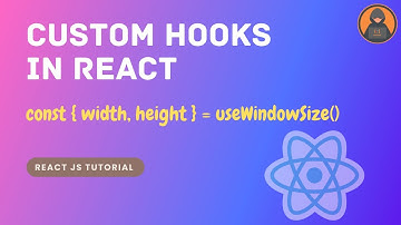 Learn Custom Hook In 12 Minutes for Beginners | useWindowSize