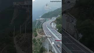 How the Anlai Expressway Crosses the Impossible 😮 #shorts