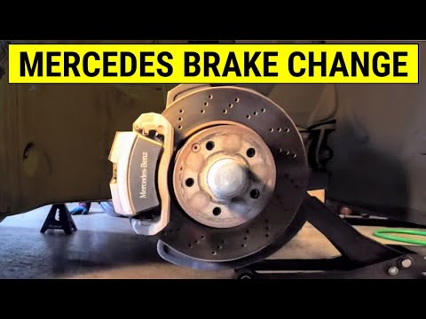How To Replace Brake Pads & Rotors on a Mercedes Or Any Other Car (DIY Tutorial)