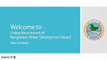 Bangladesh Water Development Board Online Recruitment System: How To Apply
