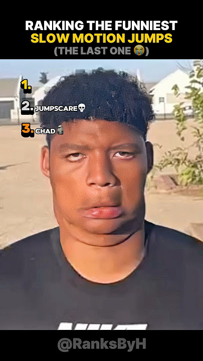 Ranking The Funniest Slow Motion Jumps💀😭 #ranking #funnyvideo