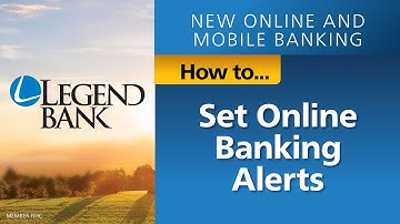 How To Set Up Online Alerts