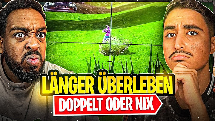 DOUBLE or NOTHING🤯LÄNGER ÜBERLEBEN CHALLENGE um 200€ oder ALLES VERLIEREN💸🔫FARO vs. FURKY I Fortnite