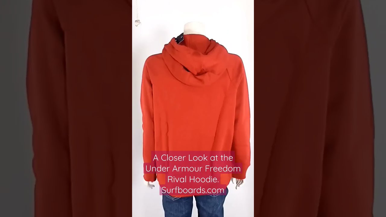 A Closer Look At The Under Armour Freedom Rival Hoodie Available Surfboards Com 