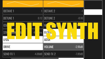 Bleass Groovebox - Tutorial: Exploring the Groovebox Part 5, Edit Synth