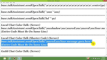 Python injector full tutorial POTCO