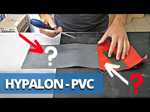 Łatki do pontonu PVC / HYPALON video