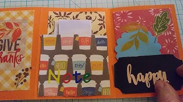 Fall pen pal file folder I made🍁