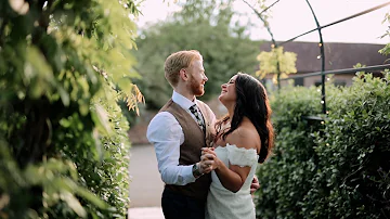 Two people have never wanted to marry each other more! Milling Wedding Barn Buntingford Wedding Film