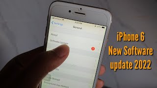 iPhone 6 New Software update in 2022