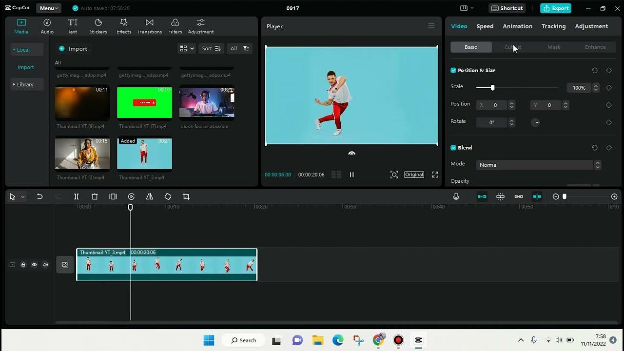How to use the auto cutout feature in capcut pc new update november