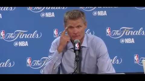 Steve Kerr Post Game Interview Warriors 73-9 season, lose 2016 Finals to Cavs blowing 3-1 lead